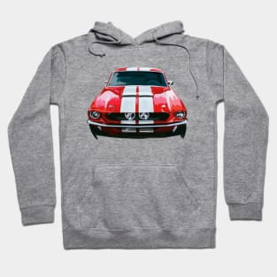 Ford Mustang red Hoodie